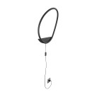 Luce Ambiente Design LINGER-AP60-NER LED Wandleuchte LINGER | 25W integrierte LED-Quelle | schwarz