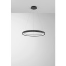 Luce Ambiente Design NIKE-S70-NER LED Pendelleuchte NIKE | 58W integrierte LED-Quelle | Seilleuchte | schwarz
