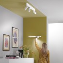 Luce Ambiente Design ORIENTED-4-BCO LED Spot-Deckenleuchte ORIENTED | 3xGU10 10WLED 1x8W GU10 | weiß