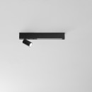 Luce Ambiente Design ORIENTED-AP-NER LED Spot-Deckenleuchte ORIENTED | 1xGU10 10WLED 1x8W GU10 | schwarz