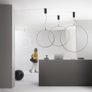 Luce Ambiente Design TOORX-S100-NER LED Pendelleuchte TOORX | 50W integrierte LED-Quelle | Seilleuchte | schwarz