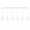 Philips LED Pendelleuchte - Kronleuchter ARAGO 6x4,5W -> ersetzt 120W - weiß