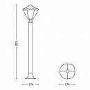Philips 15473/30/16 LED Außenleuchte Robin 1x4,5W | 2700K | IP44