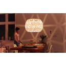 Philips 40918/31/PN Pendelleuchte 1x60W Sandalwood | E27