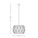 Philips 40918/31/PN Pendelleuchte 1x60W Sandalwood | E27