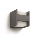 Philips 16459/93/16 LED Außenwandleuchte Arbour 2x4,5W | 2700K | IP44