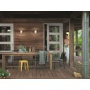 Philips 17324/47/16 LED Außenwandleuchte mit Bewegungssensor Python 1x6W | 2700K | IP44
