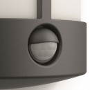 Philips 16465/93/16 LED Außenwandleuchte mit Bewegungssensor Auf 1x6W | IP44