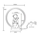 Zuma Line 003064-030919 LED Tischlampe ASTRONAUTA integrierte LED-Quelle