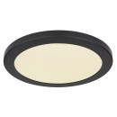 Globo 12379-24B LED-Deckenleuchte Lasse 1x24W | 1800lm | 3000-4000-6500K - schwarz