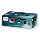 Philips 50672/30/P0 LED Decken- und Spotleuchte Byrl 2x4,3W | 2200-2700K - EyeComfort