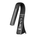 Immax 08947L LED Tischleuchte mit Display Leather 1x7W | 5000-6000K - dimmbar, Kunstleder