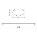Philips 31245/31/P3 LED Wandleuchte Softline 1x50W | 4000K
