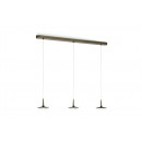 Philips LED Pendelleuchte - Kronleuchter 3x6W ATTILIO -> ersetzt 75W - bronze