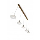 Philips LED Pendelleuchte - Kronleuchter 5x6W ATTILIO -> ersetzt 100W - bronze