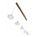 Philips LED Pendelleuchte - Kronleuchter 5x6W ATTILIO -> ersetzt 100W - bronze