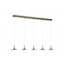 Philips LED Pendelleuchte - Kronleuchter 5x6W ATTILIO -> ersetzt 100W - bronze