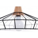 LEDKO 00254 Pendelleuchte 1x60W | E27- schwarz