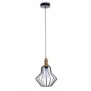 LEDKO 00256 Pendelleuchte E27 | 60W - schwarz