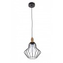 LEDKO 00256 Pendelleuchte E27 | 60W - schwarz