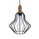 LEDKO 00256 Pendelleuchte E27 | 60W - schwarz