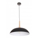LEDKO Pendelleuchte E27 60W, Holzkombination
