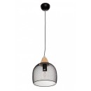 LEDKO Draht Lampe 60W E27 - schwarz