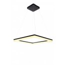 LEDKO 00289 LED Hängeleuchte Deckenleuchte 1x66W Quadro Ondaren | 3000K - schwarz