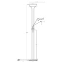 Globo 59020B LED Stehlampe LEONAS  | 20W integrierte LED-Quelle | 1690lm | 3000K