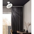 Globo 03680W LED Ventilator mit Licht LIDEA | 20W integrierte LED-Quelle | 1480lm | 3000-6500K | Ventilator