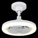 Globo 03680W LED Ventilator mit Licht LIDEA | 20W integrierte LED-Quelle | 1480lm | 3000-6500K | Ventilator