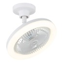 Globo 03680W LED Ventilator mit Licht LIDEA | 20W integrierte LED-Quelle | 1480lm | 3000-6500K | Ventilator