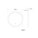 Globo RIVAS 84033 LED Wandleuchte | 10W LED | 600lm | 4000K