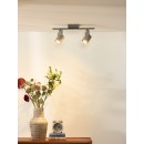 Lucide 05913/10/36 LED Decken- und Spotleuchte Conni 2x5W | GU10 | 3000K