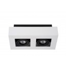 Lucide 09119/10/31 LED Decken- und Spotleuchte Xirax 2x5W | GU10 | 3000K