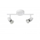 Lucide 13955/10/31 LED Decken- und Spotleuchte Caro 2x5W | GU10 | 2700K