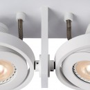 Lucide 17906/10/31 LED Decken- und Spotleuchte Landa 2x5W | GU10 | 3000K