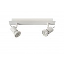 Lucide 17990/10/31 LED Decken- und Spotleuchte Twinny 2x5W | GU10 | 3000K