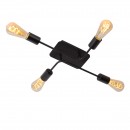 Lucide 21118/04/30 Deckenleuchte Lester 4x40W | E27