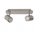 Lucide 26957/10/12 LED Decken- und Spotleuchte Lennert 2x5W | GU10 | 3000K
