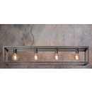 Lucide 31472/04/15 Pendelleuchte Oris 4x60W | E27