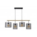 Lucide 45459/04/30 Pendelleuchte Basket 4x60W | E27