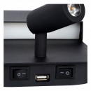 Lucide 79200/08/30 LED Wandleuchte mit USB Boxer 1x5W | 3000K |