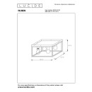 Lucide L001241430 Deckenleuchte RUBEN  E27