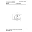 Lucide L001290130 Deckenleuchte FILOX  E27