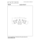 Lucide L009291330 Spot-Deckenleuchte FILOX E14