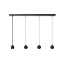 Lucide 09434/04/30 FAVORI Deckenleuchte 4xGU10 - schwarz