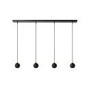 Lucide 09434/04/30 FAVORI Deckenleuchte 4xGU10 - schwarz