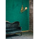 Lucide 10402/01/30 Hängende Deckenleuchte Extravaganza Chimp 1x60w | E27 - schwarz, stamplated