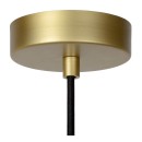 Lucide 10409/01/66 EXTRAVAGANZA TUSSE abgehängte Deckenleuchte D300mm | 1xE27 - Rosa, Gold